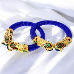 Peacock Shaped Kade - Navy Blue