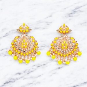 Chandbali - Yellow