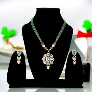Necklace Earing Set - Pink