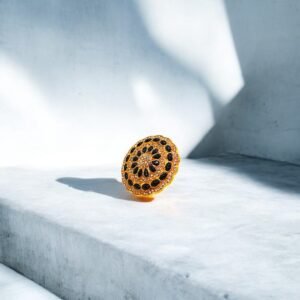 Ring - Round - Black