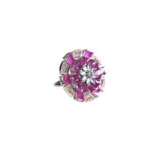 AD (American Diamond) - Purple Rings