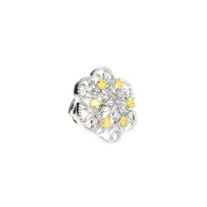 AD (American Diamond) - Yellow Rings