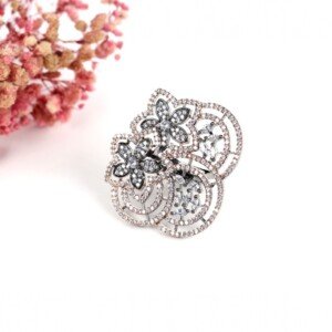 AD (American Diamond) - Black Zircon Rings
